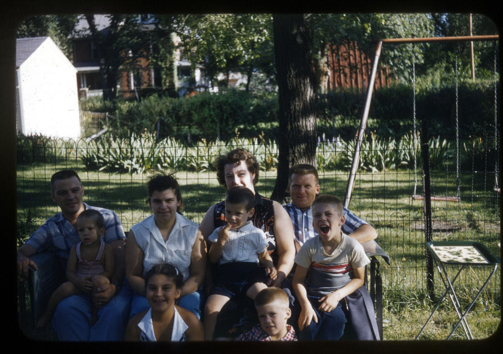 Linda Jean Gilchrist, Fred Redhead, Larry Alan Gilchrist, Mildred Joy Redhead Gilchrist, Douglas Seymour Redhead, Wesley Earl Redhead, Keith Noel Gilchrist, Marjorie Aileen Winehouse Redhead, Wesley Dale Redhead