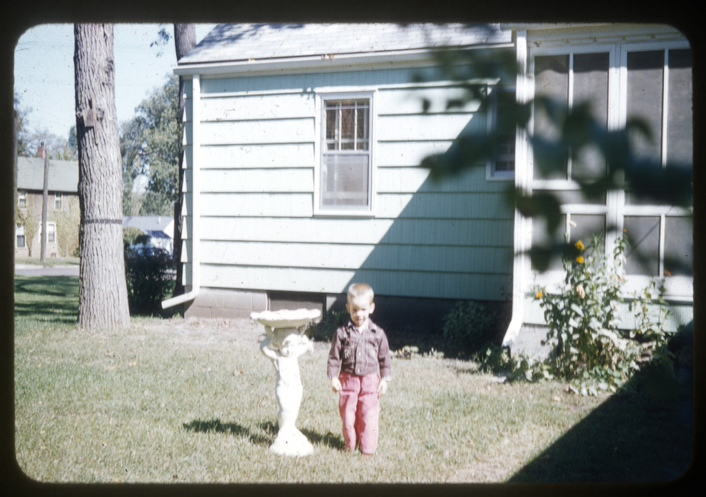 Larry Alan Gilchrist - Mom's new bird bath