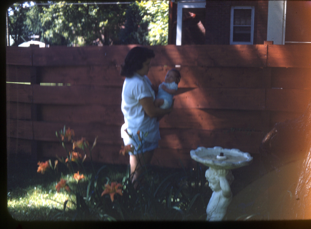 - "our back yard 6wks old"  Keith Neal Gilchrist