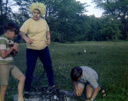 Keith Neal Gilchrist, Tom the Siamese Cat, Linda Jean Gilchrist, Larry Alan Gilchrist
