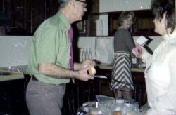 Robert "Woody" Tilden, ? ?, in the break room