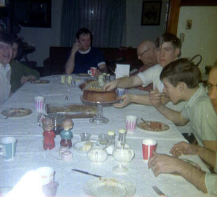 Wesley Earl Redhead, Mildred Joy Redhead Gilchrist, Keith Noel Gilchrist, Mr. Alexander, Fred Redhead, Evans Boy, Bill  Evans