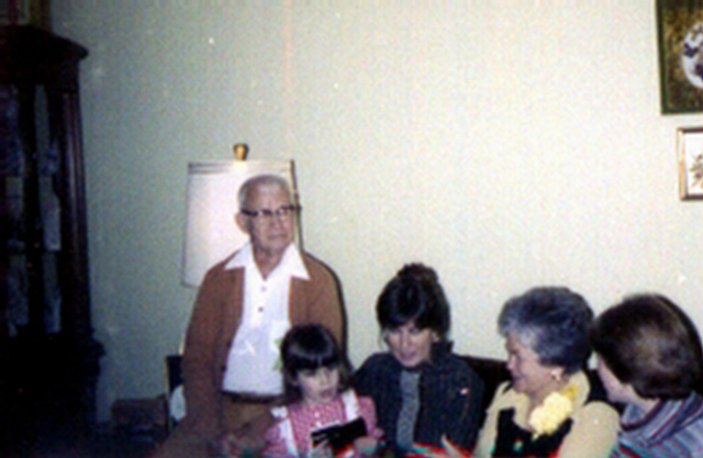 Herbert Henry Redhead, Kiki, KellAnn Redhead, Mildred Grace Crowe Redhead, Sally Redhead