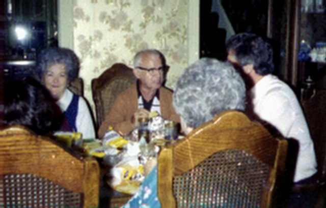 Mildred Grace Crowe Redhead, Paul Henry Mollman, Frances Marion Crowe ?
