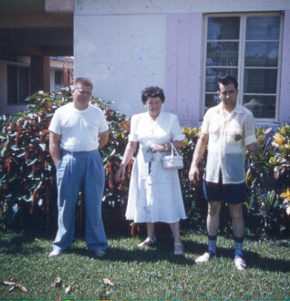 Homestead, Florida - Wesley Dale Redhead, Mildred Grace Crowe Redhead, Herbert Kelland Redhead