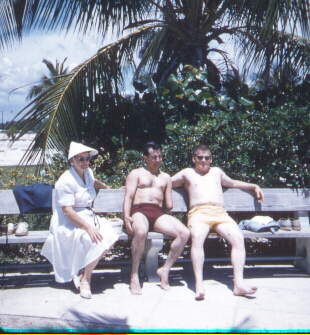 Mildred Grace Crowe Redhead, Herbert Kelland Redhead, Wesley Dale Redhead - Homestead, Florida