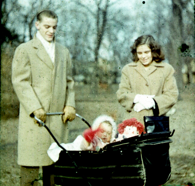 Keith Noel Gilchrist, Mildred Joy Redhead Gilchrist, Linda Jean Gilchrist Mollman