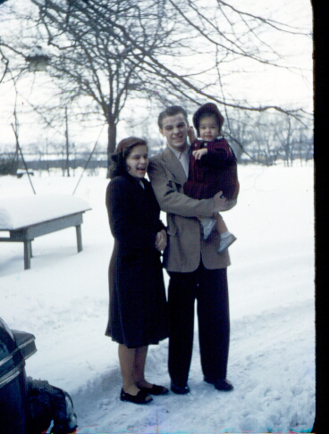 Mildred Joy Redhead Gilchrist, Keith Noel Gilchrist, Linda Jean Gilchrist Mollman