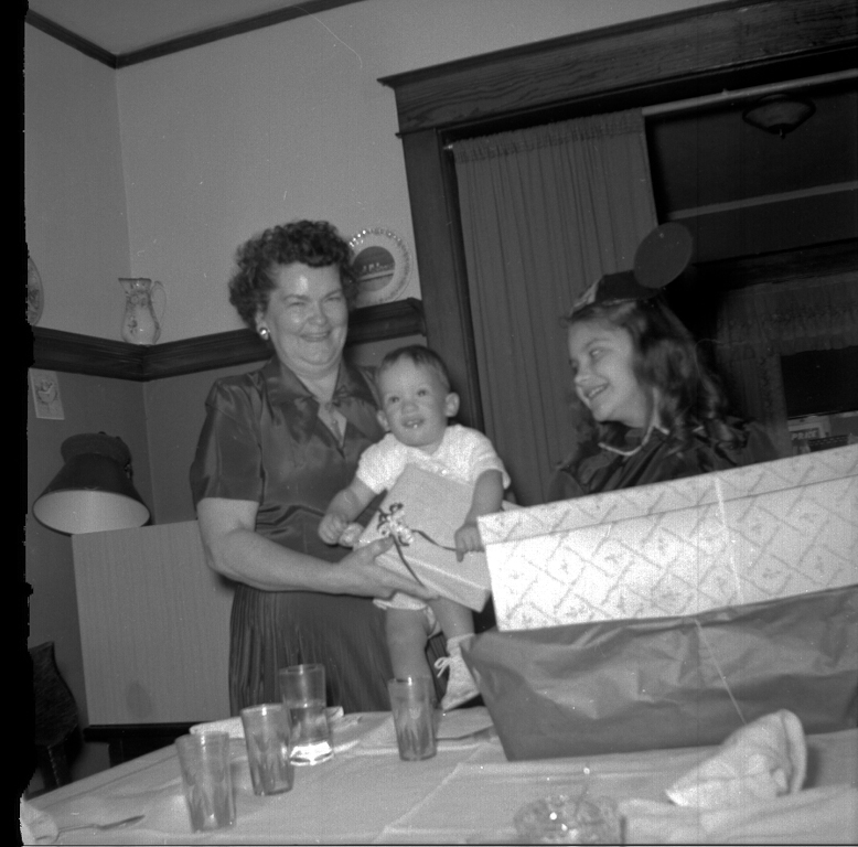 Mildred Grace Crowe Redhead, Larry Alan Gilchrist, Linda Jean Gilchrist