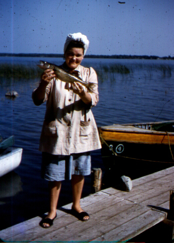 Mildred Grace Crowe Redhead - Monsen Resort - Walker, Minnesota