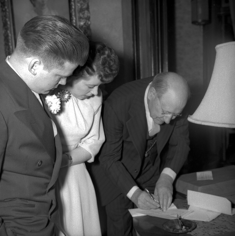 Wesley Dale Redhead, Marjorie Aileen Winemiller Redhead, Rev Stone
