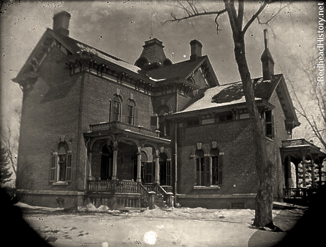 The southwest corner.