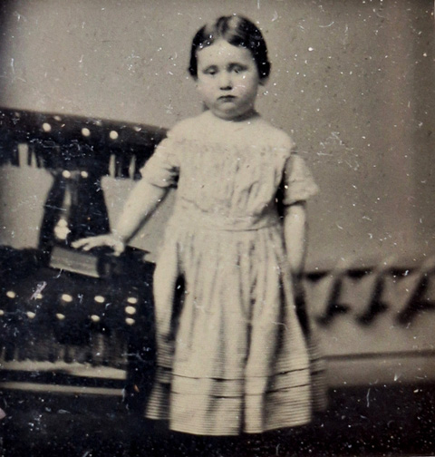 Lizzie Redhead (picture of picture - not from negative)