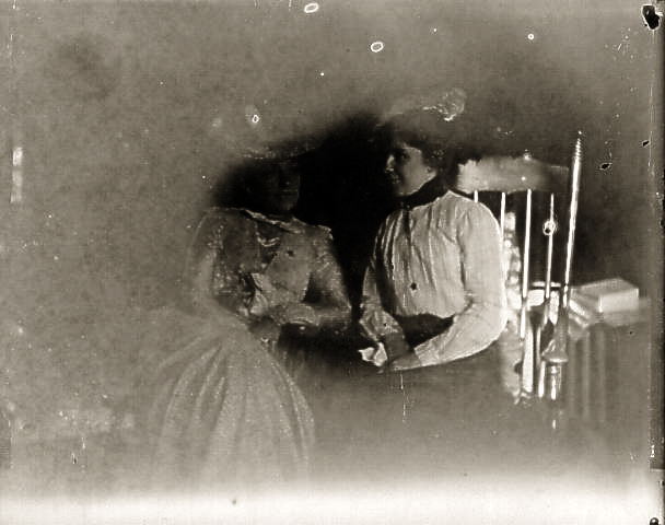 Unknown and Jennie Squire Redhead
