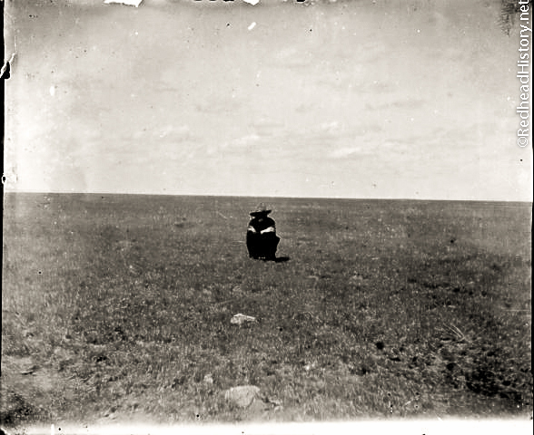 Unkown, Texas where cattle were taken to be sold.  Herbert Stone Redhead aquired malaria there.